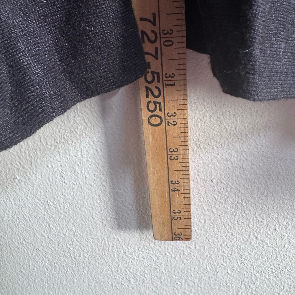 RXB Black V-Neck Sweater XXL Button Sleeve - Picture 6 of 6
